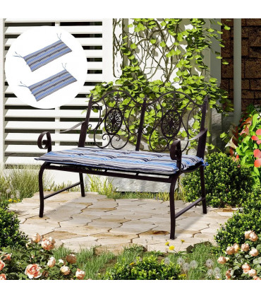 Polyester Bench Cushion Set