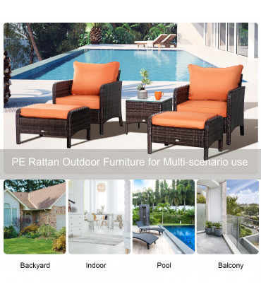 PE Rattan Garden Furniture