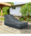 Outdoor & Garden Furniture Cover Water Resistant Dark grey Light grey 200x86cm