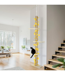 Adjustable Floor-To-Ceiling Cat Tree