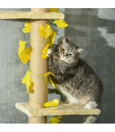 Adjustable Floor-To-Ceiling Cat Tree