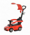 3 in 1 Ride on Push Car for Toddlers Stroller Sliding Car Toy 1-3 Years Red