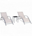 Lounge Chair Set