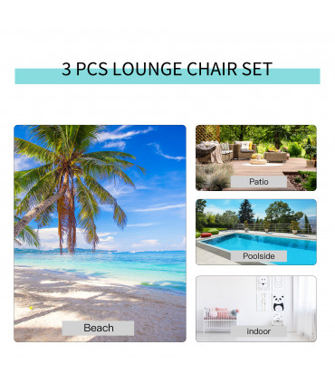 Lounge Chair Set