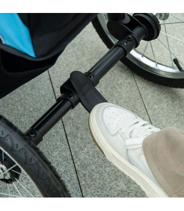 Pet Stroller - 3 Wheel, Medium Small Dogs, Foldable Cat Pram - Blue