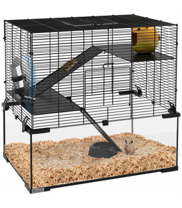 Cage w/ Deep Glass Bottom