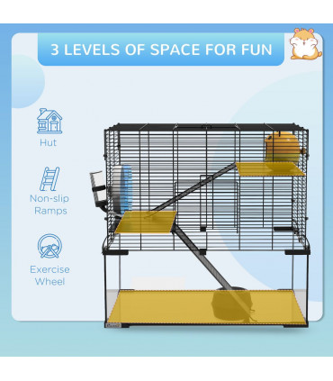 Cage w/ Deep Glass Bottom