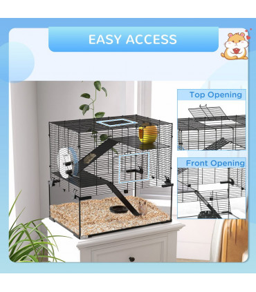 Cage w/ Deep Glass Bottom