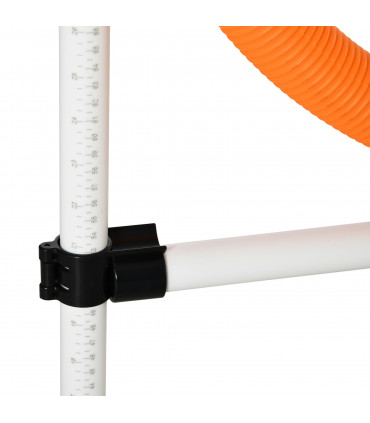 3-Piece Suit Portable Pet Agility Training Set for Dogs Obstacle Course