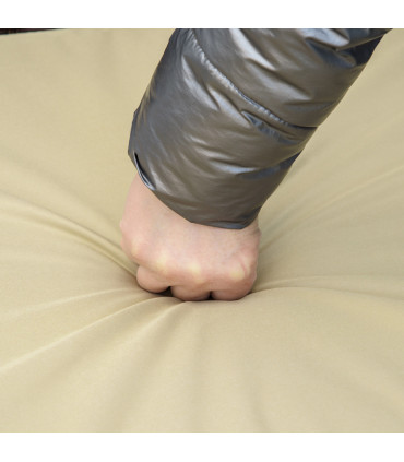 3Pc Rattan Bistro Set Beige PE Wicker Rattan 63cmx57cmx76cm Garden Patio Sofa