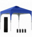 Pop Up Gazebo Blue UV50+ fabric 305cm x 305cm x 290cm 3x3M Foldable Carry Bag