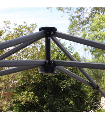 Pop Up Gazebo Blue UV50+ fabric 305cm x 305cm x 290cm 3x3M Foldable Carry Bag