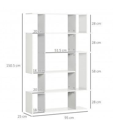 5-Tier Bookshelf