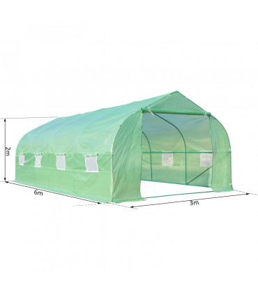 Walk-in Polytunnel Greenhouse