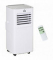 7000 BTU Mobile Air Conditioner Indoor Portable AC Unit w/ RC, White