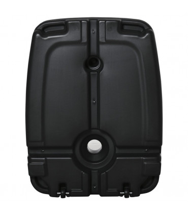 Umbrella Stand Weights W/ Wheels Water and Sand, Up to 75kg, Black