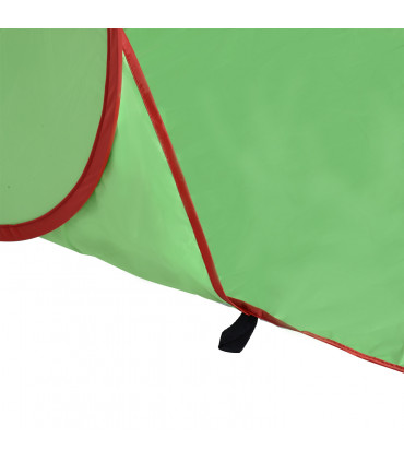 Beach Tent Green 210T Polyester 200L x 150W x 119Hcm Pop Up Sun Shade Shelter