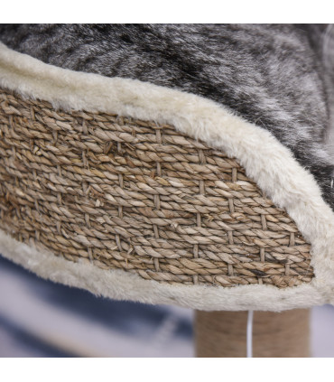 Cat Tree Tower Activity Center Climbing Stand with Scratching Posts Pawhut