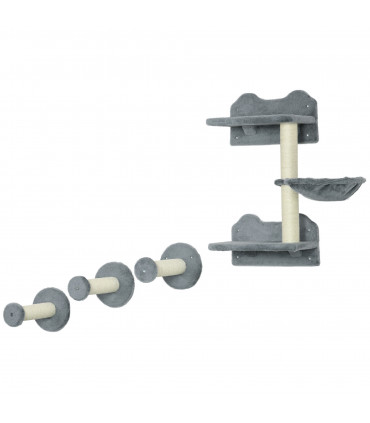 Cat Shelf with Scratching Post