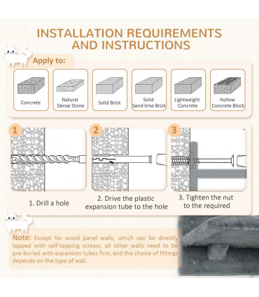 Cat Shelf with Scratching Post