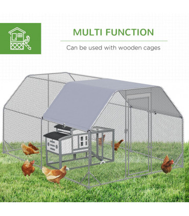 Metal Chicken Coop