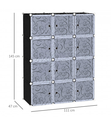 Plastic Modular Wardrobe