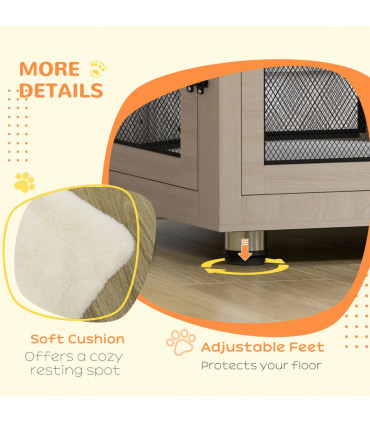 Dog Kennel End Table