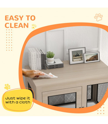 Dog Kennel End Table