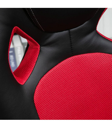 Gaming Chair PU Leather Black 45.5-55.5cm adjustable height 360° swivel seat