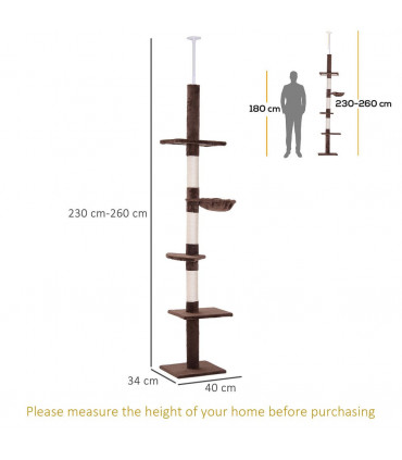 Cat Tree Floor to Ceiling