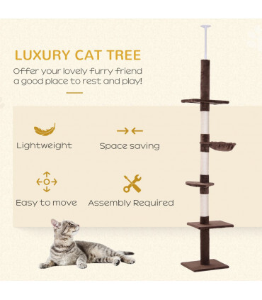 Cat Tree Floor to Ceiling