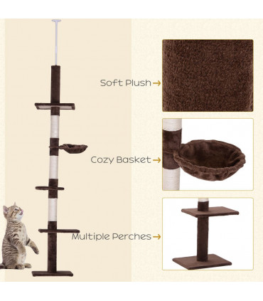 Cat Tree Floor to Ceiling