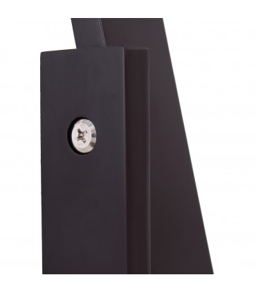 Freestanding Dressing Mirror 148x47cm Adjustable Angle Dark Brown Frame