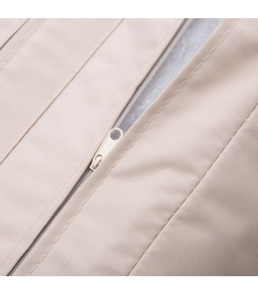 Garden Double Rattan Sun Lounger Sofa Recliner Wicker Patio Brown PE rattan