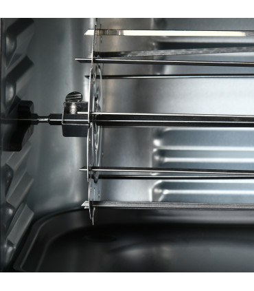 Air Fryer Oven 8 Preset Modes Rapid Air Circulation 1800W Black 12L