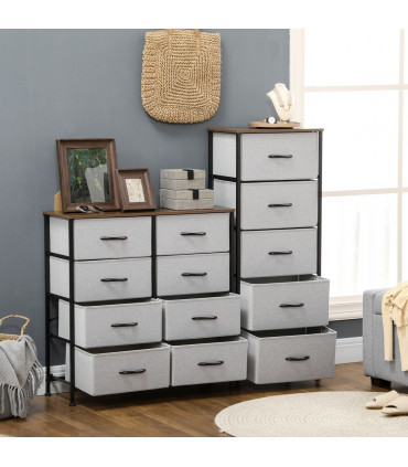 Fabric Chest of Drawers