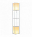 Shelf Floor Lamp Light Grey 42x19x30cm Dual Light Living Room Bedroom