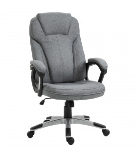 High Back Home Office Chair Height Adjustable Computer Chair w/ Armrests