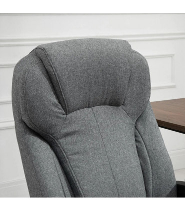 High Back Home Office Chair Height Adjustable Computer Chair w/ Armrests