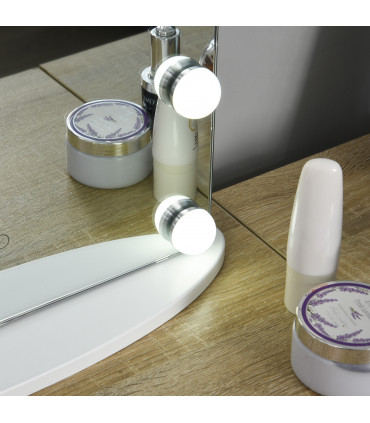 Hollywood Makeup Mirror with Led Light Dimmer Cosmetic Beauty Stage