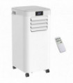 Portable Air Conditioner 8000BTU 4 Modes LED Display Timer Home Office White