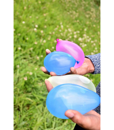 Waterbomb Balloons Aqua Shot 200 Balloons Nozzle Party Bag Fillers Kids Outdoor