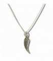 Necklace Angel Feather Silver