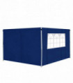 Gazebo Exchangeable Side Panels Blue 3m x 2m UV Proof Material Window Privacy