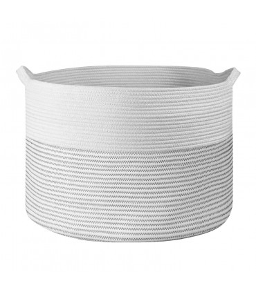 Cotton Rope Laundry Basket