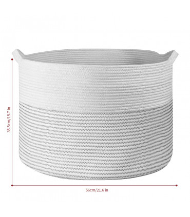 Cotton Rope Laundry Basket
