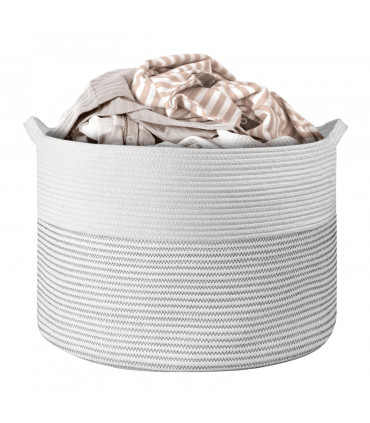 Cotton Rope Laundry Basket