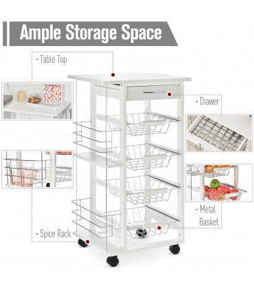 Kitchen Island Trolley