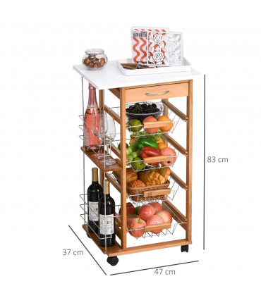 Kitchen Island Trolley