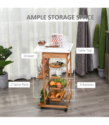 Kitchen Island Trolley